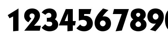 Performa SSi Bold Font, Number Fonts