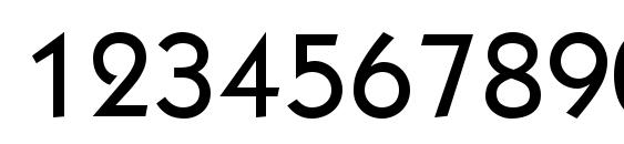 Performa SSi Medium Font, Number Fonts