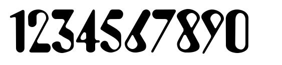 Perkle Display SSi Font, Number Fonts