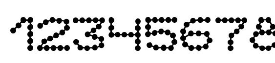 Perlenkette Font, Number Fonts