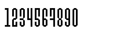 Permanent daylight Font, Number Fonts