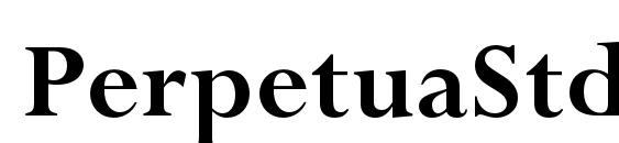 шрифт PerpetuaStd Bold, бесплатный шрифт PerpetuaStd Bold, предварительный просмотр шрифта PerpetuaStd Bold