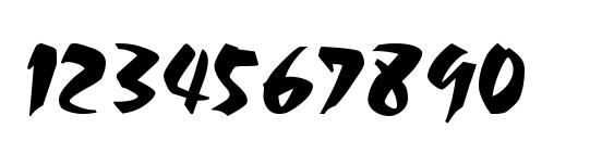 Perry Font, Number Fonts