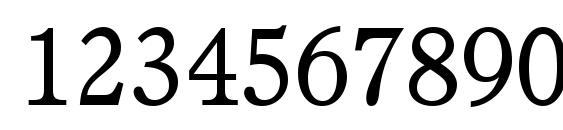 Perspective SSi Font, Number Fonts