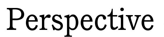 Perspective SSi Font