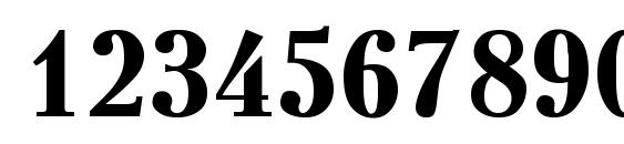 Peterburg Bold Font, Number Fonts