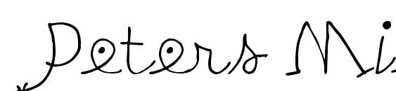 шрифт Peters Miro TooITC TT, бесплатный шрифт Peters Miro TooITC TT, предварительный просмотр шрифта Peters Miro TooITC TT