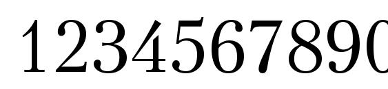 PetersburgOSTT Font, Number Fonts