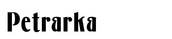 Шрифт Petrarka