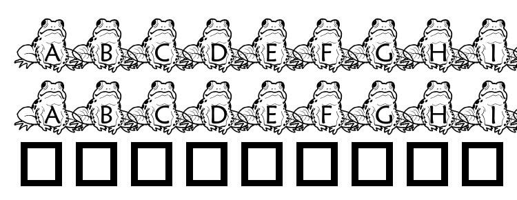 глифы шрифта pf frog sitting, символы шрифта pf frog sitting, символьная карта шрифта pf frog sitting, предварительный просмотр шрифта pf frog sitting, алфавит шрифта pf frog sitting, шрифт pf frog sitting