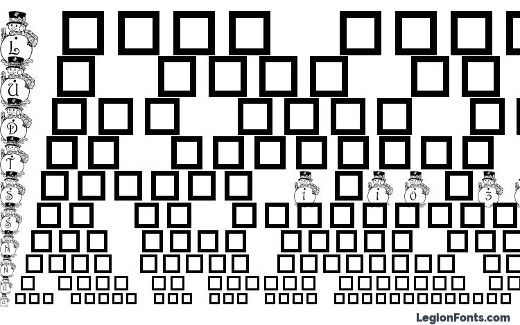 образцы шрифта Pf snowman3, образец шрифта Pf snowman3, пример написания шрифта Pf snowman3, просмотр шрифта Pf snowman3, предосмотр шрифта Pf snowman3, шрифт Pf snowman3