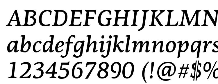 глифы шрифта PFAgoraSerifPro MediumItalic, символы шрифта PFAgoraSerifPro MediumItalic, символьная карта шрифта PFAgoraSerifPro MediumItalic, предварительный просмотр шрифта PFAgoraSerifPro MediumItalic, алфавит шрифта PFAgoraSerifPro MediumItalic, шрифт PFAgoraSerifPro MediumItalic