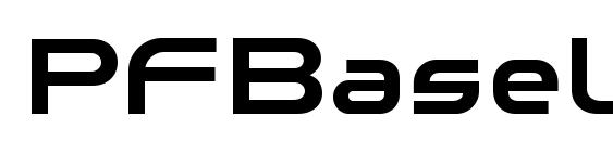 PFBaselinePro Bold Font