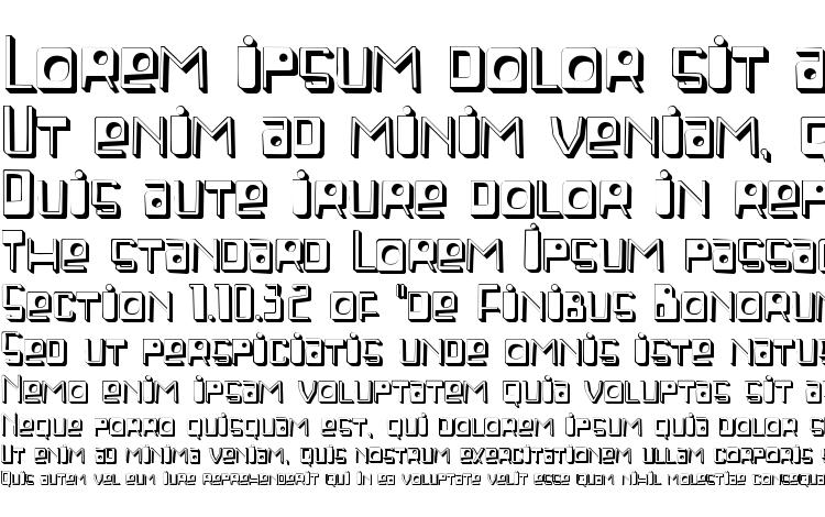 specimens PFBeatnickPro Shadow font, sample PFBeatnickPro Shadow font, an example of writing PFBeatnickPro Shadow font, review PFBeatnickPro Shadow font, preview PFBeatnickPro Shadow font, PFBeatnickPro Shadow font