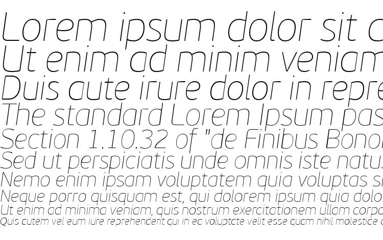 specimens PFBeauSansPro XThinItalic font, sample PFBeauSansPro XThinItalic font, an example of writing PFBeauSansPro XThinItalic font, review PFBeauSansPro XThinItalic font, preview PFBeauSansPro XThinItalic font, PFBeauSansPro XThinItalic font