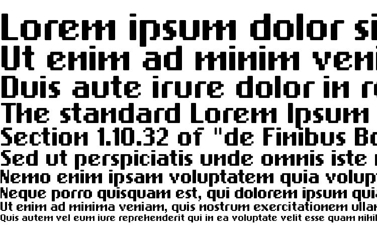 specimens PFBitmap Two font, sample PFBitmap Two font, an example of writing PFBitmap Two font, review PFBitmap Two font, preview PFBitmap Two font, PFBitmap Two font