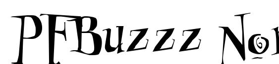 PFBuzzz Normal Unicodes Font