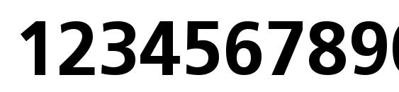 PFCatalog Bold Unicode Font, Number Fonts