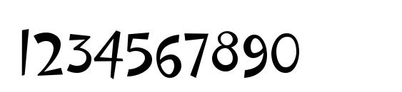 PFCosmonutPro Regular Font, Number Fonts