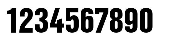 PFDiesel Solid Font, Number Fonts