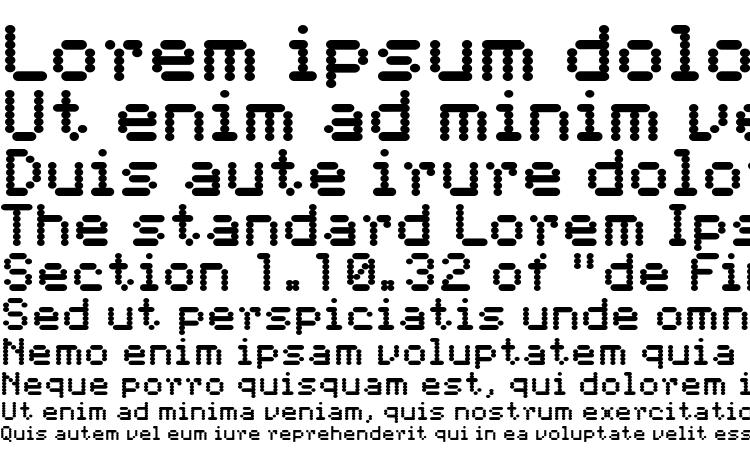 specimens PFDigerati font, sample PFDigerati font, an example of writing PFDigerati font, review PFDigerati font, preview PFDigerati font, PFDigerati font