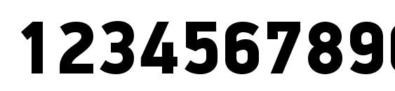 PFDinDisplayPro Black Font, Number Fonts