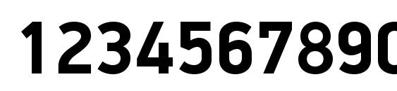 PFDinDisplayPro Bold Font, Number Fonts