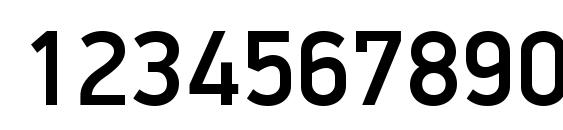 PFDinDisplayPro Medium Font, Number Fonts