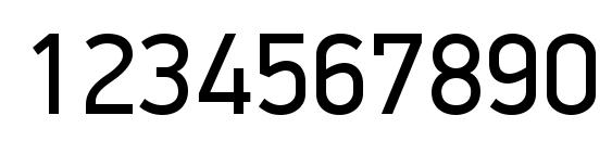 PFDinDisplayPro Regular Font, Number Fonts