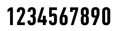 PFDinTextCompPro Medium Font, Number Fonts