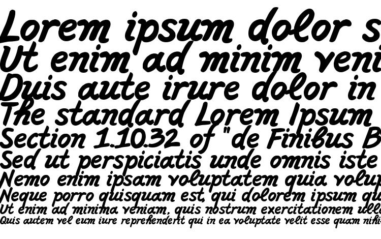 specimens PFFreeScript Bold font, sample PFFreeScript Bold font, an example of writing PFFreeScript Bold font, review PFFreeScript Bold font, preview PFFreeScript Bold font, PFFreeScript Bold font