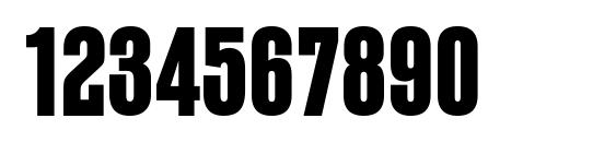 PFFusionSans Heavy Font, Number Fonts