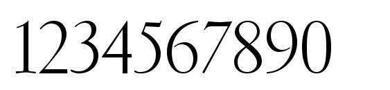 PFGaramond Classic Unicase Font, Number Fonts