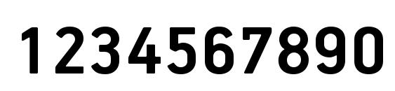 PFHandbookPro Bold Font, Number Fonts