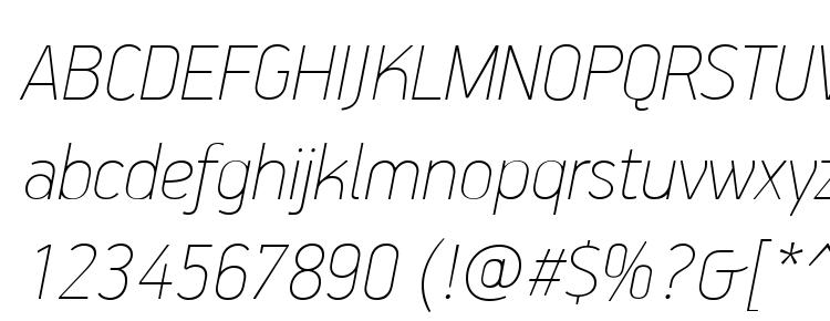 glyphs PFHandbookPro ExtraThinItalic font, сharacters PFHandbookPro ExtraThinItalic font, symbols PFHandbookPro ExtraThinItalic font, character map PFHandbookPro ExtraThinItalic font, preview PFHandbookPro ExtraThinItalic font, abc PFHandbookPro ExtraThinItalic font, PFHandbookPro ExtraThinItalic font