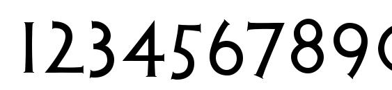 PFHellenicaSerifPro Regular Font, Number Fonts