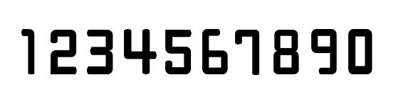 PFHipster Regular Font, Number Fonts