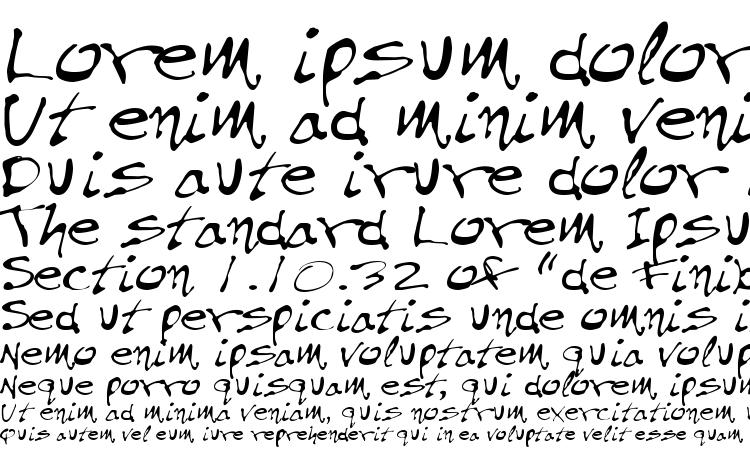 specimens PFInkPen Medium font, sample PFInkPen Medium font, an example of writing PFInkPen Medium font, review PFInkPen Medium font, preview PFInkPen Medium font, PFInkPen Medium font