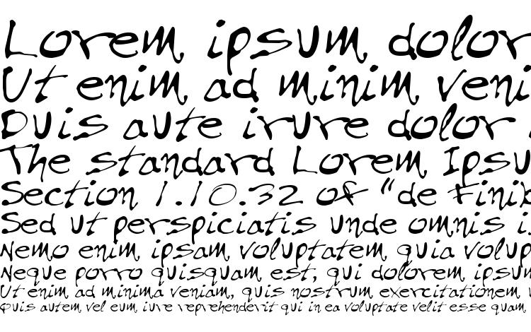 specimens PFInkPen font, sample PFInkPen font, an example of writing PFInkPen font, review PFInkPen font, preview PFInkPen font, PFInkPen font