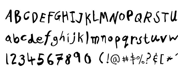 glyphs PFKids AgeEight font, сharacters PFKids AgeEight font, symbols PFKids AgeEight font, character map PFKids AgeEight font, preview PFKids AgeEight font, abc PFKids AgeEight font, PFKids AgeEight font