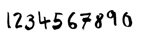 PFKidsPro GradeThree Font, Number Fonts