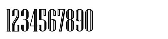 PFMission Engraved Font, Number Fonts