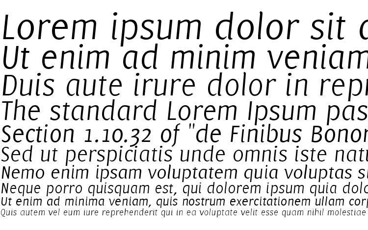 specimens PFMuse LightItalic font, sample PFMuse LightItalic font, an example of writing PFMuse LightItalic font, review PFMuse LightItalic font, preview PFMuse LightItalic font, PFMuse LightItalic font