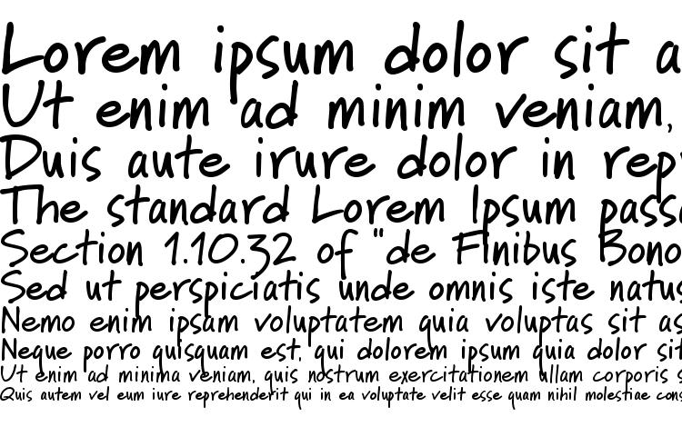 specimens PFNotepad Bold font, sample PFNotepad Bold font, an example of writing PFNotepad Bold font, review PFNotepad Bold font, preview PFNotepad Bold font, PFNotepad Bold font