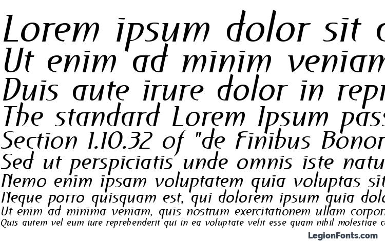 specimens PFRoyale Italic font, sample PFRoyale Italic font, an example of writing PFRoyale Italic font, review PFRoyale Italic font, preview PFRoyale Italic font, PFRoyale Italic font