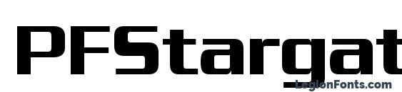 PFStargate Bold font, free PFStargate Bold font, preview PFStargate Bold font