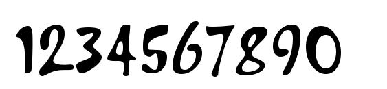 PFVertigo Unicode Font, Number Fonts