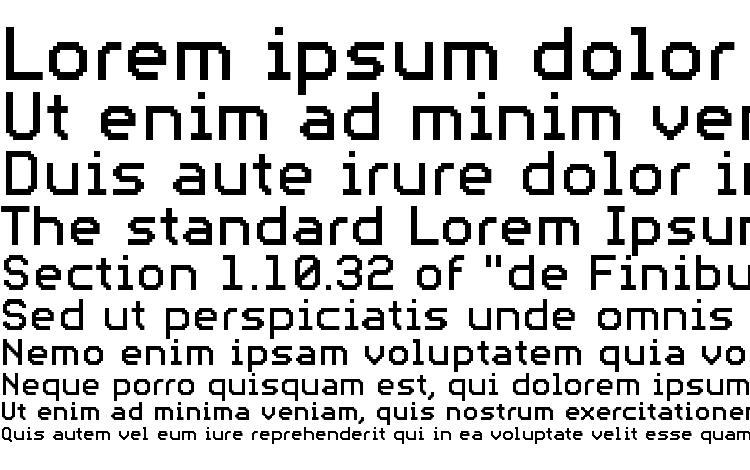 specimens PFVideotextPro Regular font, sample PFVideotextPro Regular font, an example of writing PFVideotextPro Regular font, review PFVideotextPro Regular font, preview PFVideotextPro Regular font, PFVideotextPro Regular font
