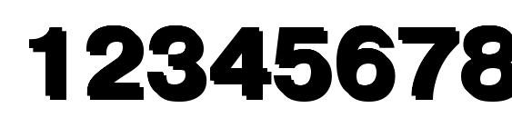 Pgs Font, Number Fonts