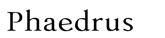 Phaedrus Font